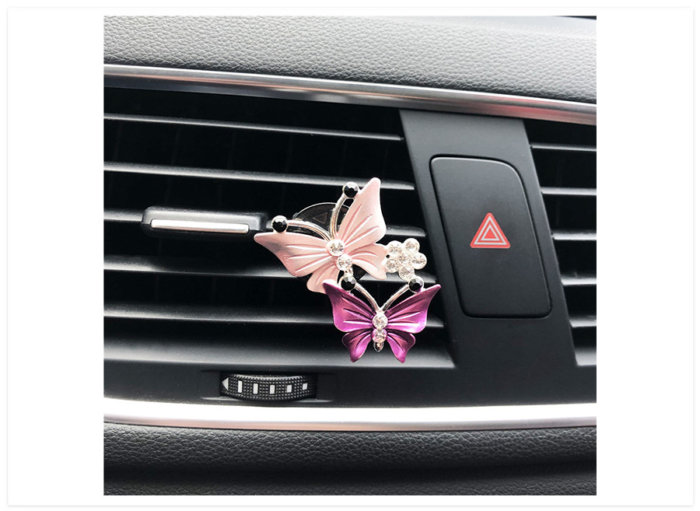 Aroma difuzer do auta motýľ ružový
